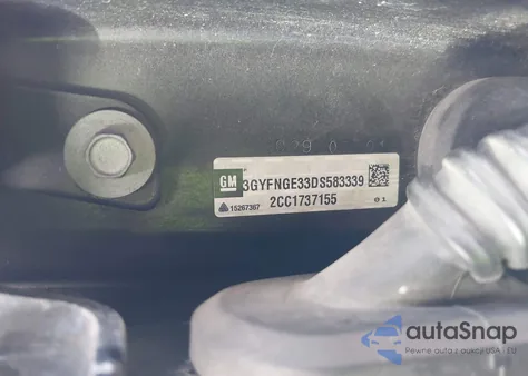 2013 Cadillac Srx Luxury Collection z USA, uszkodzony, nr VIN 3GYFNGE33DS583339